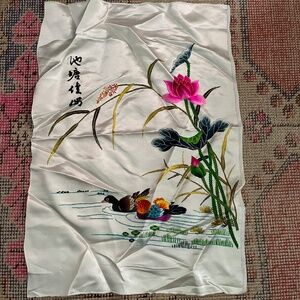 Chinese silk embroidery
